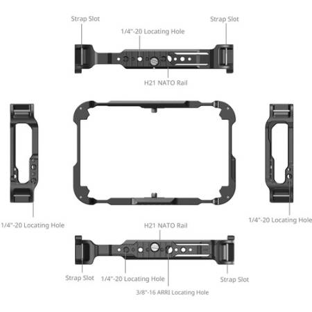 SmallRig 5708 - zestaw akcesoriów do monitora Atomos Ninja TX / TX GO